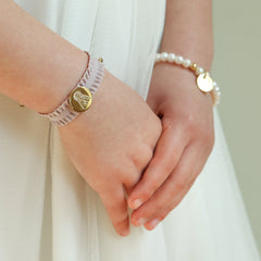 CIELITO C DOR - pulsera personalizable medalla dorada 15mm