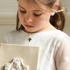 TRUST - customizable gold donut necklace 22mm