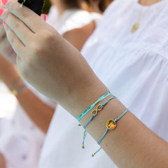 PITA DOR - customizable bracelet with 12mm gold medal