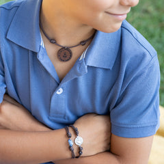 DETENTE - Collar de cuero 24mm