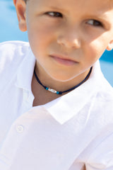 MAREA - collar pez plata 12mm