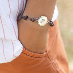 RAFA - pulsera medalla plata 13mm