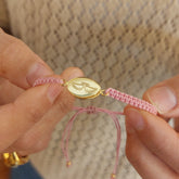 💦Tu Cielito Lindo DOR - pulsera personalizable medalla dorada 15x11mm