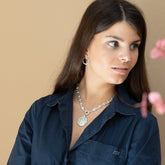 LOLA - pendientes plata 20mm