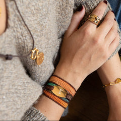 GERA DOR - pulsera personalizable medalla 33x17mm