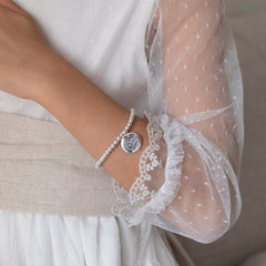 ESPÍRITU SANTO - pulsera medalla plata 16mm