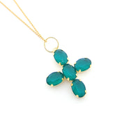 CRISOL - cross necklace 13x18mm