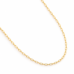Silver chain necklace 50 or 60cm