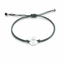 ALZA LA MIRADA - Pulsera PITA medalla 5mm