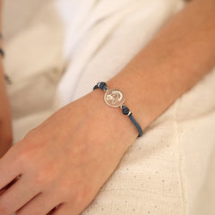 CIELITO A - customizable bracelet with 15mm silver medal