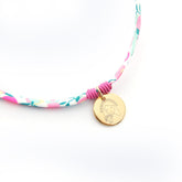 CIELITO G - customizable necklace silver medal 15mm