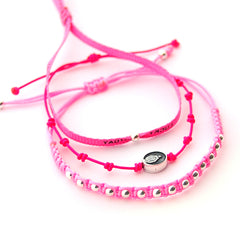 VIRGEN MILAGROSA nuditos - pulsera medalla plata mini