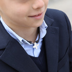 NAVONA - collar cruz plata 20mm