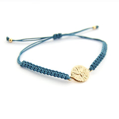 Espíritu Santo - pulsera medalla dorada 11mm