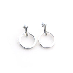 LOLA - pendientes plata 20mm
