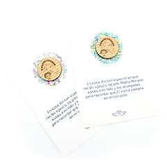 PACK de Tarjetones con Virgen de madera