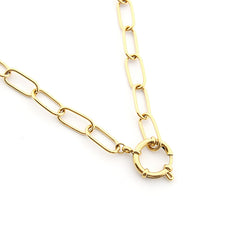 ZOE DOR CALABROTE - base SOLA collar dorada