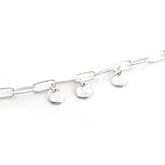 NALA - pulsera personalizable con medallas plata 10mm