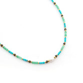 CALMA - collar piedras de colores