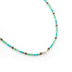 CALMA - collar piedras de colores