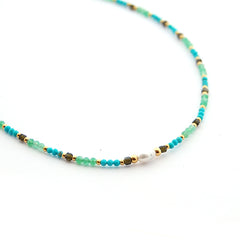 CALMA - collar piedras de colores