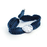 San Antonio de padua - pulsera medalla plata 18mm