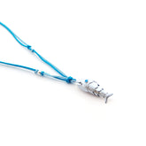 NUBA MINI - collar plata pez