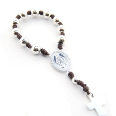 REGINA - Customizable silver rosary