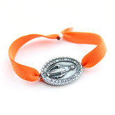 VIRGEN MILAGROSA - pulsera plata 20x30mm