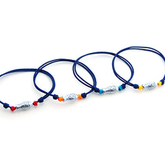 MAREA - pulsera pez plata 12mm