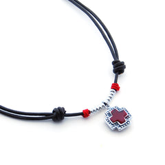 CIRENE - collar cruz plata 15mm