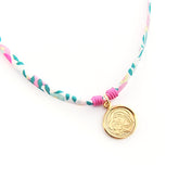 Escapulario DULCE MARÍA LIBERTY - collar medalla 16mm