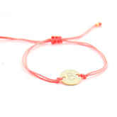 PITA DOR - pulsera personalizable medalla dorada 12mm
