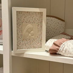 EN TU REGAZO - cuadro de la Virgen 15x20cm