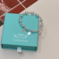 JOY - Silver rosary bracelet with ten-day supply