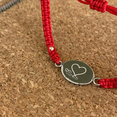FICUS - pulsera personalizable medalla plata 13mm