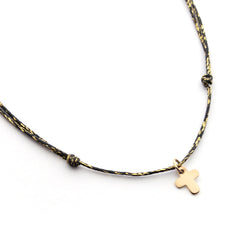 💦TENA - 8mm gold cross necklace