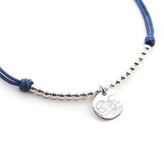 SAN JOSÉ DORMIDO - collar medalla plata 16mm