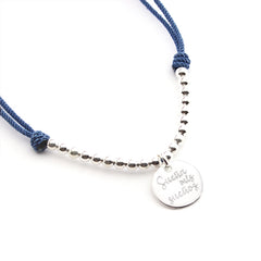 SAN JOSÉ DORMIDO - collar medalla plata 16mm