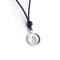 GRACE Scapular - 11mm silver medal necklace with cord