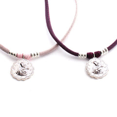 VIRGIN OF CARMEN - customizable necklace silver medal 19mm