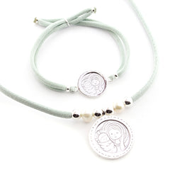 Conjunto BISEL - collar y pulsera