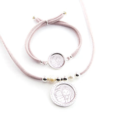 Conjunto BISEL - collar y pulsera