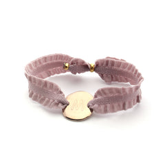 CAMELIA DOR - pulsera personalizable medalla dorada 15mm