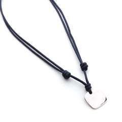 SANTI - collar personalizable plata 17mm