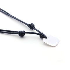 SANTI - collar personalizable plata 17mm