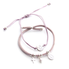 Conjunto CHIC - pulseras plata