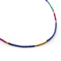 TROPIC - colored stones necklace