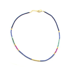 TROPIC - colored stones necklace