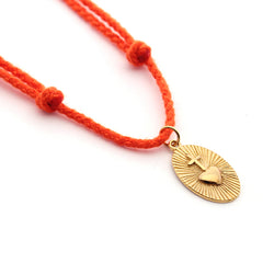 💦 STOP FLUOR DOR - personalized gold medal necklace